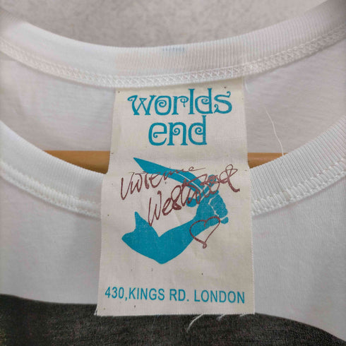 ヴィヴィアンウエストウッド ワールズエンド Vivienne Westwood worlds end AR Tシャツ レディース JPN:S