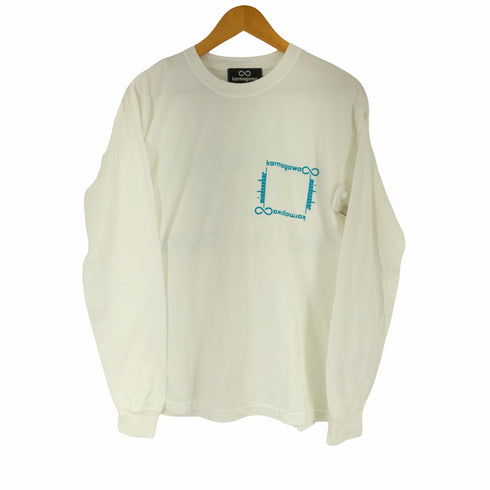 カラマグア Karmagawa ロゴプリント長袖Tシャツ カットソー メンズ JPN:M