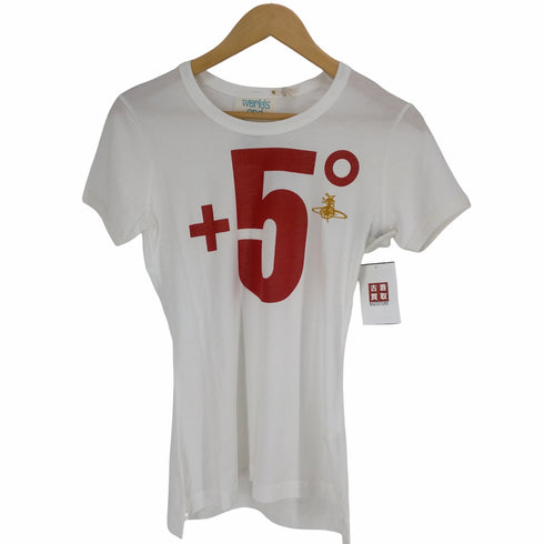 ヴィヴィアンウエストウッド ワールズエンド Vivienne Westwood worlds end +5° Tシャツ レディース JPN:XS
