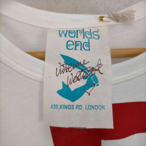 ヴィヴィアンウエストウッド ワールズエンド Vivienne Westwood worlds end +5° Tシャツ レディース JPN:XS