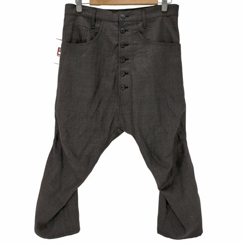 ネメス NEMETH チェック柄 立体裁断サルエルトラウザー メンズ JPN:XS