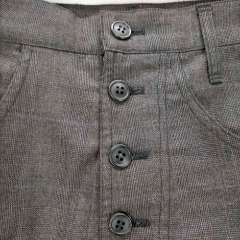 ネメス NEMETH チェック柄 立体裁断サルエルトラウザー メンズ JPN:XS