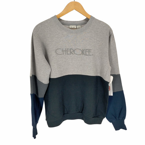 チェロキー Cherokee 90S ロゴ刺繍トリコカラースウェット メンズ JPN:M