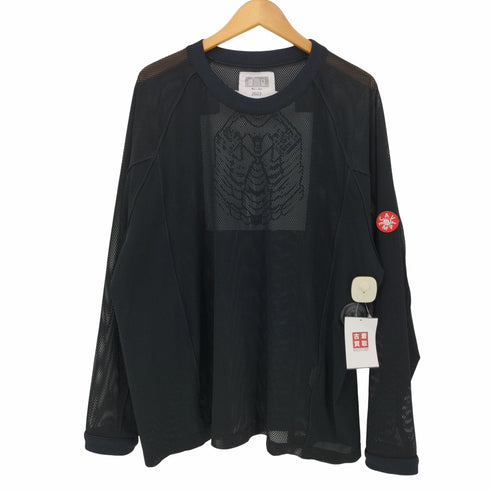 シーイー C.E MESH RAGLAN LONG SLEEVE T メンズ JPN:L