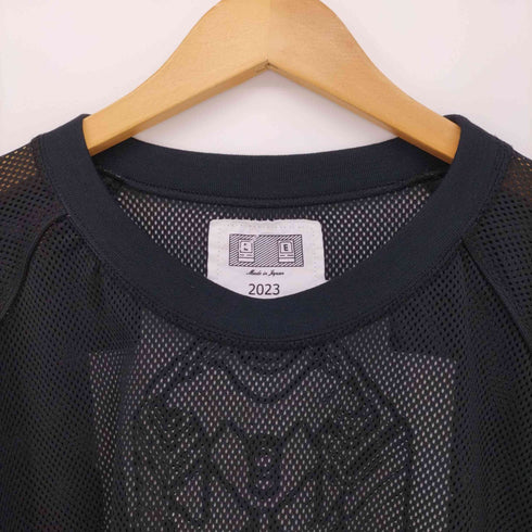 シーイー C.E MESH RAGLAN LONG SLEEVE T メンズ JPN:L