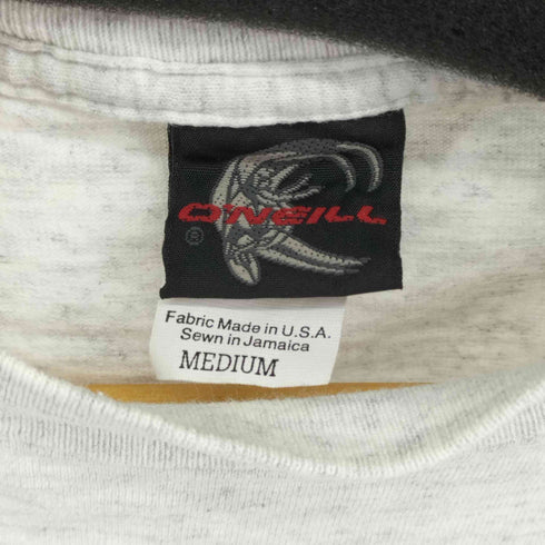 オニール ONEILL 90-00s バックプリント 霜降りTシャツ メンズ import:M