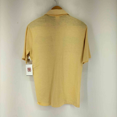 オーシャンパシフィック OP ocean pacific 70s 紙タグ ハワイアン スキッパーポロシャツ メンズ import:M