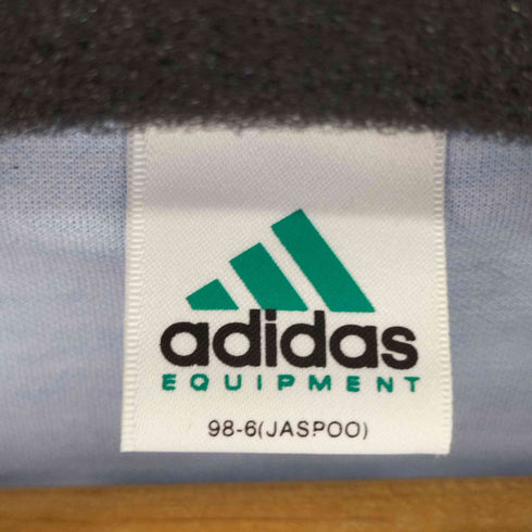 アディダス adidas 80-90s EQUIPMENT デザント製 トリコロールカラー ゲームシャツ メンズ 98-6