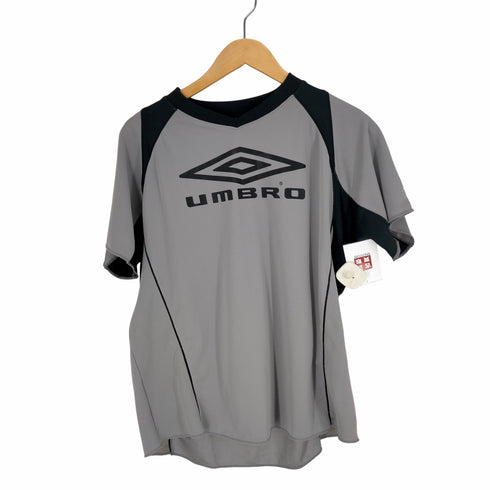 アンブロ UMBRO 両面ロゴプリント半袖Tシャツ メンズ M-L