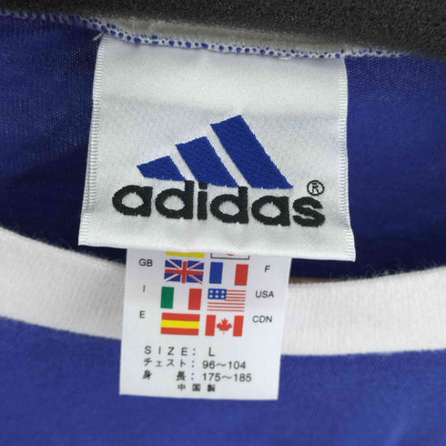 アディダス adidas パフォーマンスロゴ リンガーTシャツ メンズ JPN:L