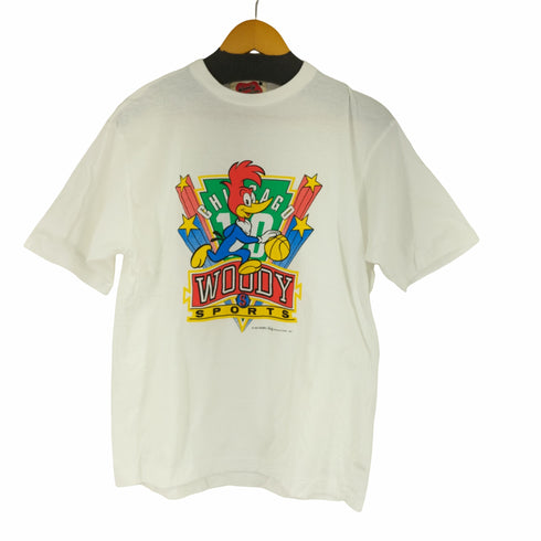 90s キャラクタープリントTシャツ メンズ import:L