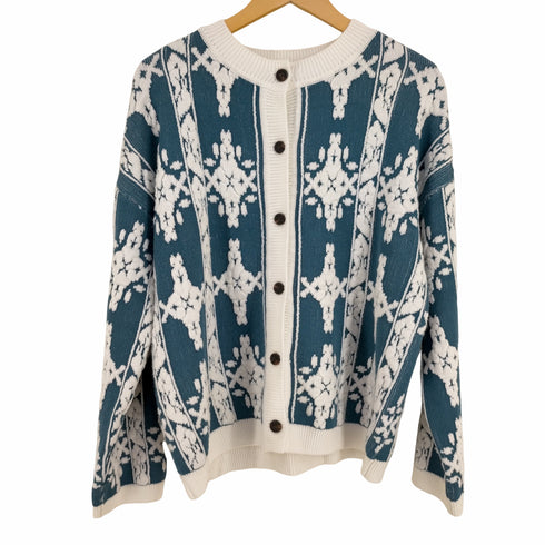 ジーナシス JEANASIS EL 7G Flower Jacquard Cardigan レディース FREE