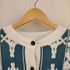 ジーナシス JEANASIS EL 7G Flower Jacquard Cardigan レディース FREE