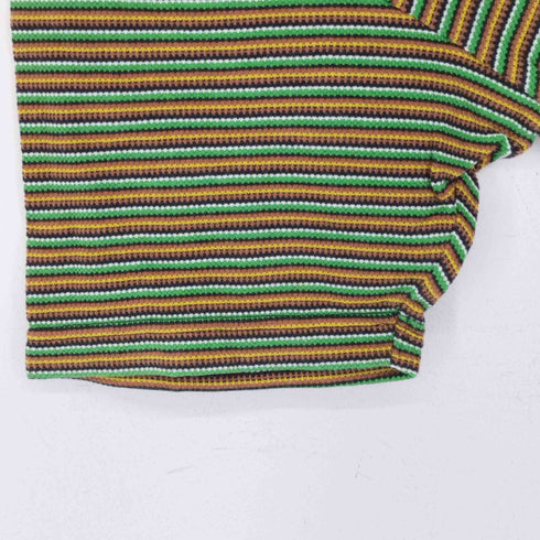 ハンテン hang ten マルチカラーボーダーTシャツ メンズ import:M