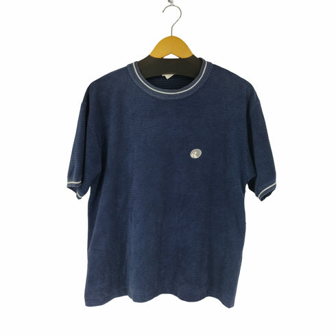 フロント刺繍パイルTシャツ メンズ