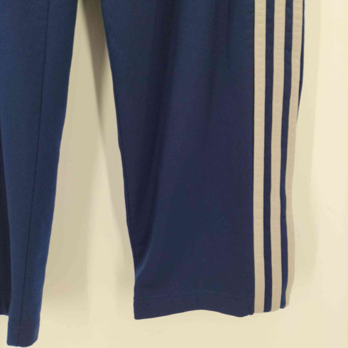 アディダス adidas 山型タグ パフォーマンスロゴ刺繍 サイドボタン 3ライン トラック パンツ メンズ US L