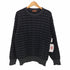 イヴサンローラン Yves Saint Laurent 70S クルーネック ウール 柄 ニット メンズ