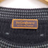 イヴサンローラン Yves Saint Laurent 70S クルーネック ウール 柄 ニット メンズ