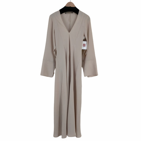 ザラ ZARA Vネック マキシワンピース レディース import:M