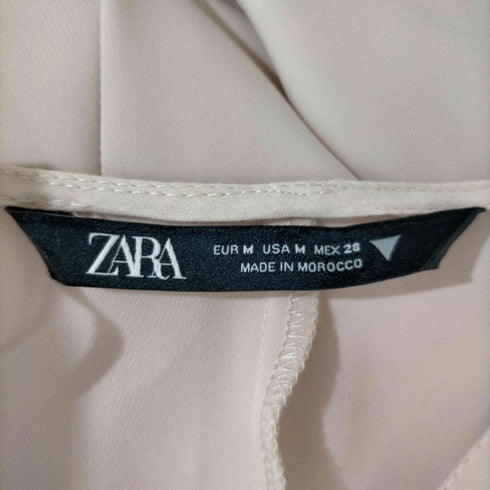 ザラ ZARA Vネック マキシワンピース レディース import:M