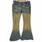 ジェイディッド ロンドン JADED LONDON LOW RISE FLARED FIT スタッズ デニムパンツ メンズ US:34-35