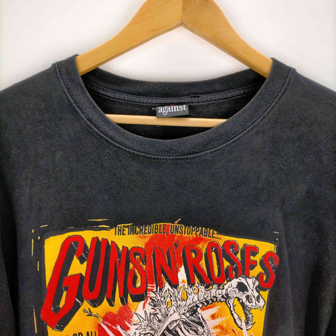 agains GUNS N’ROSE Tシャツ メンズ JPN:XL