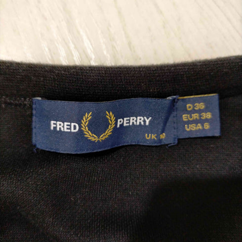 フレッドペリー FRED PERRY 別注 ノースリーブ ワンピース レディース 36