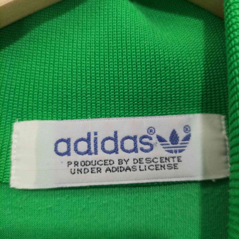 アディダス adidas 80S トレフォイルロゴ後期 デサント製 PRODUCED BY DESCENTE トラックジャケット メンズ import:M