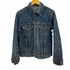 リーバイス Levis 60-70S USA製 ボタン裏526 BIG E 最終 不均等V 黒カン 70505 デニムジャケット メンズ