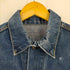 リーバイス Levis 60-70S USA製 ボタン裏526 BIG E 最終 不均等V 黒カン 70505 デニムジャケット メンズ