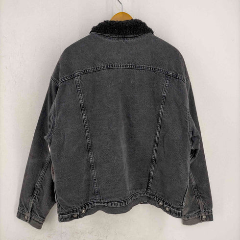 リーバイス Levis 70629-4159 BLACK DENIM SHERPA TRUCKER JACKET メンズ JPN:XL