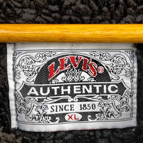 リーバイス Levis 70629-4159 BLACK DENIM SHERPA TRUCKER JACKET メンズ JPN:XL