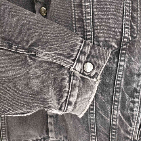 リーバイス Levis 70629-4159 BLACK DENIM SHERPA TRUCKER JACKET メンズ JPN:XL