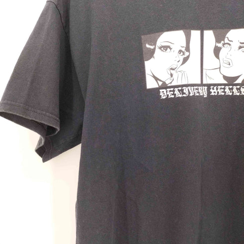 デリバリーヘルズ フラッグスタッフ Delivery Hells(FLAGSTUFF) プリント Tシャツ メンズ JPN:L
