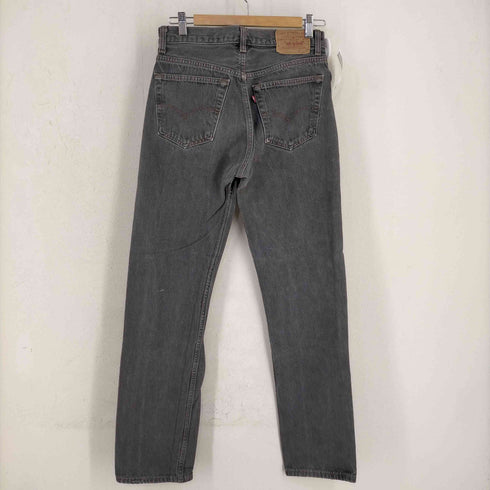 リーバイス Levis USA製 501 ボタン裏5 先染め ボタンフライ ブラックデニムパンツ メンズ 31×34