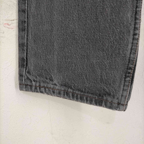 リーバイス Levis USA製 501 ボタン裏5 先染め ボタンフライ ブラックデニムパンツ メンズ 31×34
