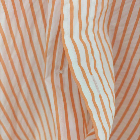 ラルフローレン RALPH LAUREN BERTRAND ストライプ 胸ポケット BD L/S シャツ メンズ import:XL