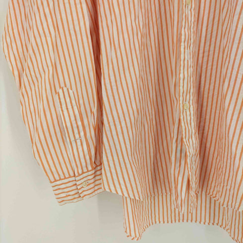 ラルフローレン RALPH LAUREN BERTRAND ストライプ 胸ポケット BD L/S シャツ メンズ import:XL
