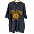 チャップスラルフローレン CHAPS RALPH LAUREN USA製 S/S ロゴ 3段プリント Tシャツ メンズ JPN:XL