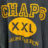 チャップスラルフローレン CHAPS RALPH LAUREN USA製 S/S ロゴ 3段プリント Tシャツ メンズ JPN:XL