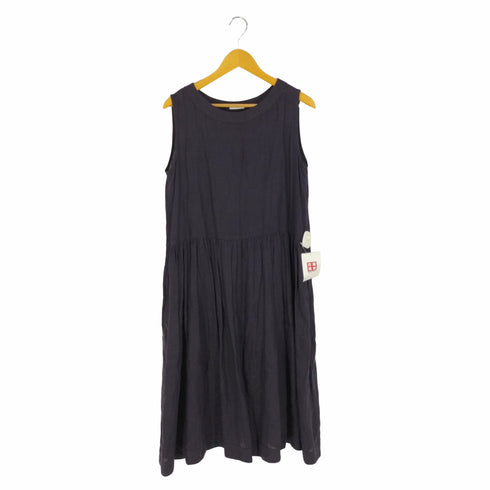 フォグリネンワーク fog linen work リネン ノースリーブギャザーワンピース レディース