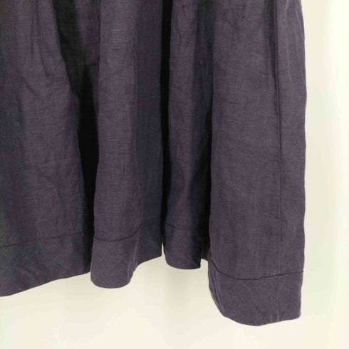 フォグリネンワーク fog linen work リネン ノースリーブギャザーワンピース レディース