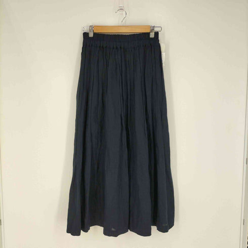 フォグリネンワーク fog linen work リネン ギャザーフレアスカート レディース