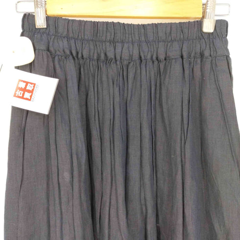 フォグリネンワーク fog linen work リネン ギャザーフレアスカート レディース