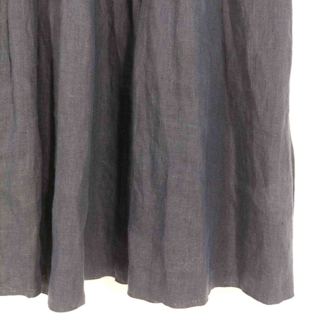 フォグリネンワーク fog linen work リネン ギャザーフレアスカート レディース