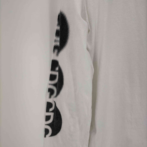 グッドデザインショップコムデギャルソン GOOD DESIGN SHOP COMME des GARCONS L/S ロゴスリーブプリントクルーネックTシャツ メンズ JPN:L