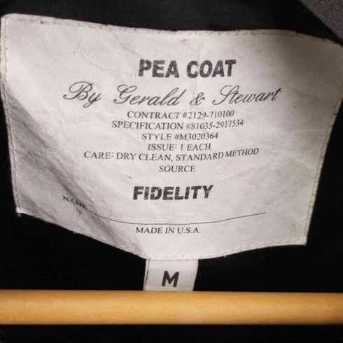 フィデリティー FIDELITY MADE IN USA ピーコート メンズ JPN:M
