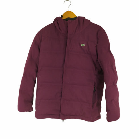 ラコステ LACOSTE ピケダウンジャケット メンズ JPN:XS