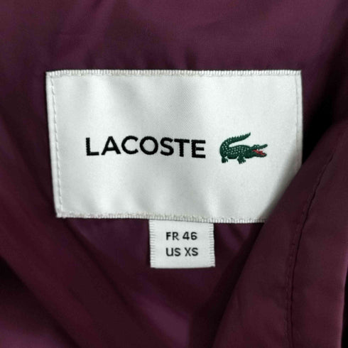 ラコステ LACOSTE ピケダウンジャケット メンズ JPN:XS
