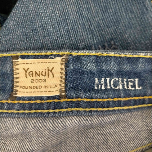 ヤヌーク YANUK MICHEL スリムストレート デニムパンツ メンズ 29